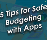 5 tips for safe budgeting with apps.