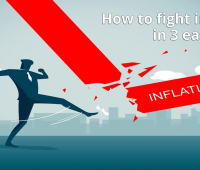 How to fight inflation in 3 easy steps?