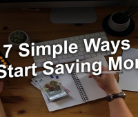 7 simple ways to start saving money.