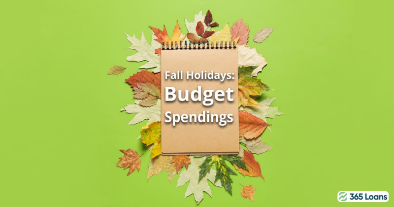 Fall Holidays: Budget Spendings.