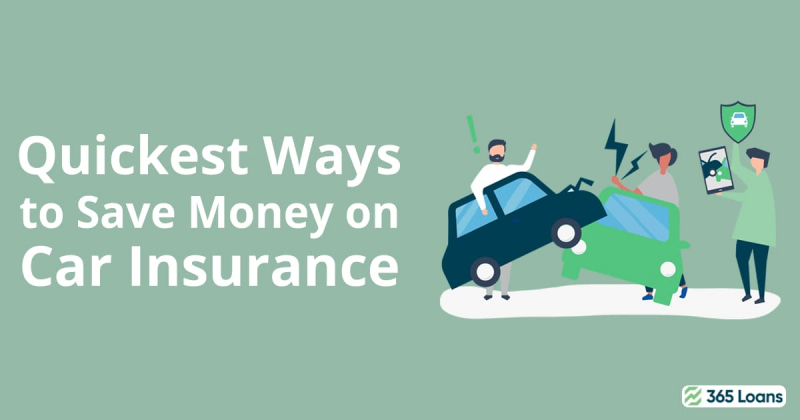 Quickest ways to save money on car insurance.